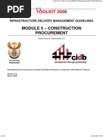 Module 5 - Construction Procurement