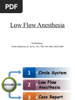 ADH - review low flow anesthesia