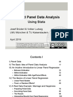Panel Analysis - April 2019 PDF