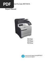 HP Color Laserjet Pro M476 MFP Part Manual