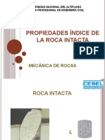 2018 - Mecánica de Rocas - Prop Índice