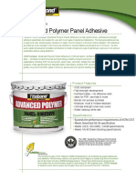 Advanced Polymer Panel TDS PDF