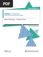 Primaria Ateneo Didáctico 1 Primer Ciclo Lengua Carpeta Participante