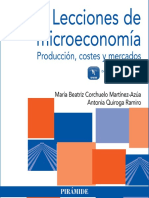 Lecciones de Microeconomía Producción, Costes y Mercados 