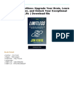 (Download) Limitless: Upgrade Your Brain, Learn Anything Faster, and Unlock Your Exceptional Life - Download File