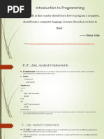 Pseudocode Cheat Sheet A4 | PDF | Method (Computer Programming ...