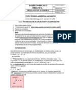 Taller de Matemáticas 5 Semana 11 y 12 PDF