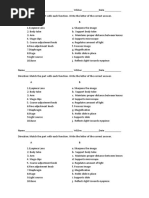 Microscope Quiz