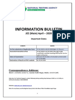 INFORMATION BULLETIN JEE APRIL 2020.pdf