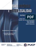 Pluralismo Juridico e Interlegalidad Textos Esenciales