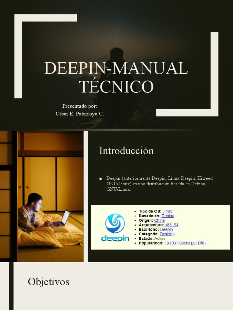 Deepin-Manual Técnico de Instalación y Configuración | PDF