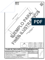 07 Ejemplo Plano de Finca Nueva Por Desmembración PDF