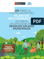 Producto 4 - Guia Para La Formulacion Del Plan de Recuperacion de Areas Degradadas Por Residuos Solidos Municipales 002