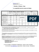 Winschem & Wintypon - Compatibilité Selon Les Versions de Wi