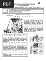 Guía #3 de Ciencias Naturales de Tercero