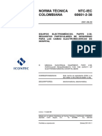 NTC-IEC60601-2-38 Norma Técnica Colombiana