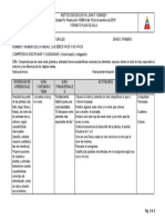 Plan de Aula Ciencias Primero