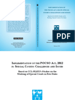 Implementation of The POCSO Act 2012 by Speical Courts Challenges and Issues 1 PDF