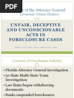 Download Florida Attorney General Fraudclosure Report  Unfair Deceptive and Unconscionable Acts in Foreclosure Cases by Foreclosure Fraud SN46278738 doc pdf