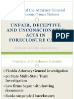 Download Florida Attorney General Fraudclosure Report  Unfair Deceptive and Unconscionable Acts in Foreclosure Cases by Foreclosure Fraud SN46278738 doc pdf