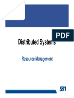 Distributed Systems: Resource Management