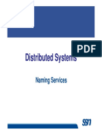 Distributed Systems: Naming Services