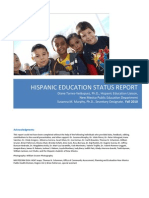 Hispanic Education Report