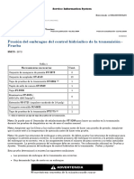 PRUEBA DE EMBRAGUES DE LA TX