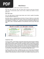 Practical-2 AIM:-: Fiber Optic Cable