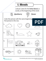 Consonant Sounds L Blends