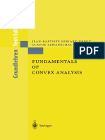 2001 Book FundamentalsOfConvexAnalysis