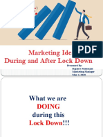 Marketing Strategies - During and After LockDown - Covid 19