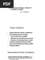 2 - International Parity Conditions