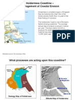 The Holderness Coastline - The Management of Coastal Erosion