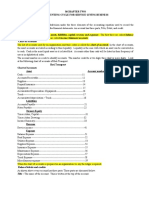 Mchapter Two Accounting Cycle For Service Giving Business Nature of An Account