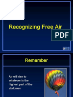 Recognizing Free air