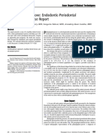 Palatogingival Groove: Endodontic-Periodontal Management-Case Report