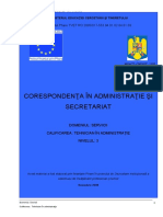 Corespondenta in administratie si secretariat (1).doc