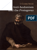 Plato, - Shaw, J. Clerk - Plato's Anti-Hedonism and The Protagoras (2015, Cambridge University Press)