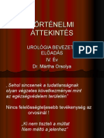 Urologia Tortenelem