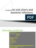 Reactive Oral Ulcers and Bacterial Diseases.