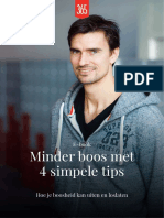 Minder Boos Met 4 Simpele Tips-E-Book