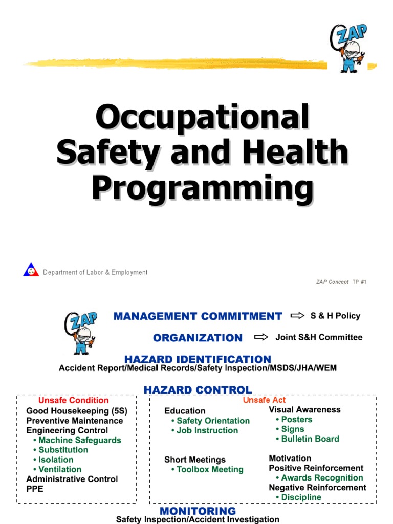 Occupational Safety and Health Program | PDF | Occupational Safety And ...
