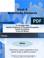 Week 9 Multimedia Elements