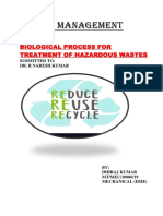 Assignment Biological Treatment of Wastes