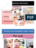 Pemberian Oral, Supp, Lokal, Mata, Telinga, Rektum Dan Vagina PDF