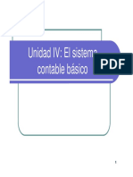 UNIDAD IV Sistema Contable Basico