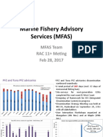 Marine Fishery Advisory Services (MFAS) : MFAS Team RAC 11 Meting Feb 28, 2017