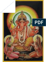 Ganesha With Riddhi and Siddhi