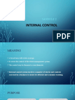 Module 2 - Internal Control-1